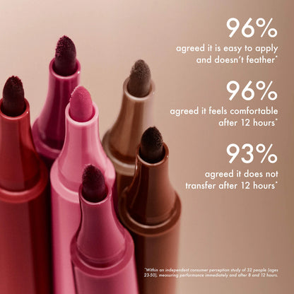 Summer Fridays Flushed Lip Stain 12HR Transfer-Proof Lip Tint