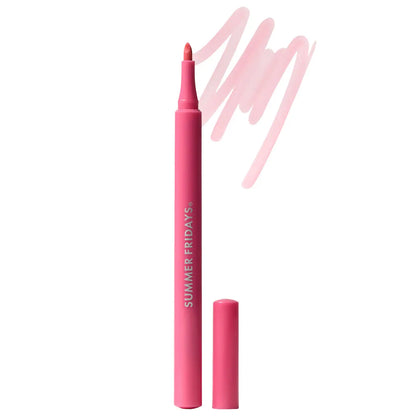 Summer Fridays Flushed Lip Stain 12HR Transfer-Proof Lip Tint