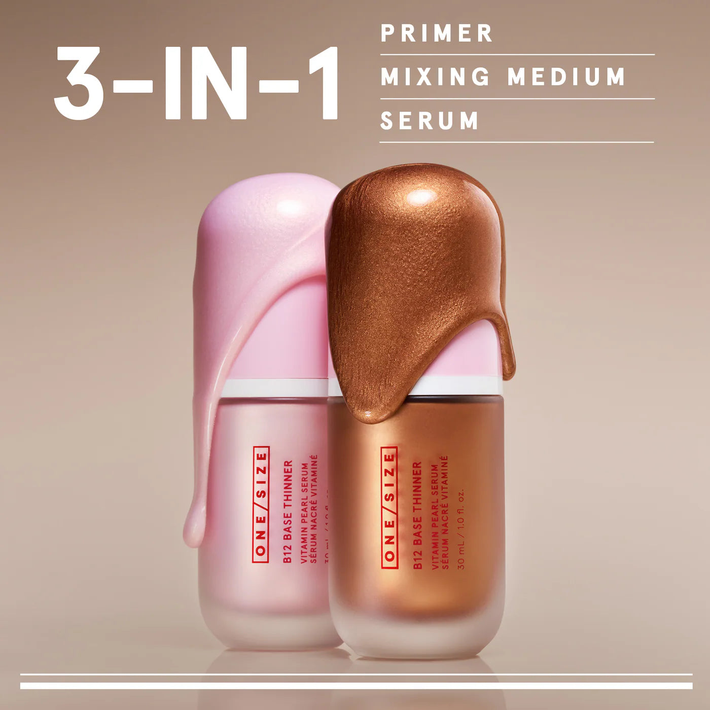 ONE/SIZE B12 Base Thinner Luminous Vitamin Pearl Boosting Serum