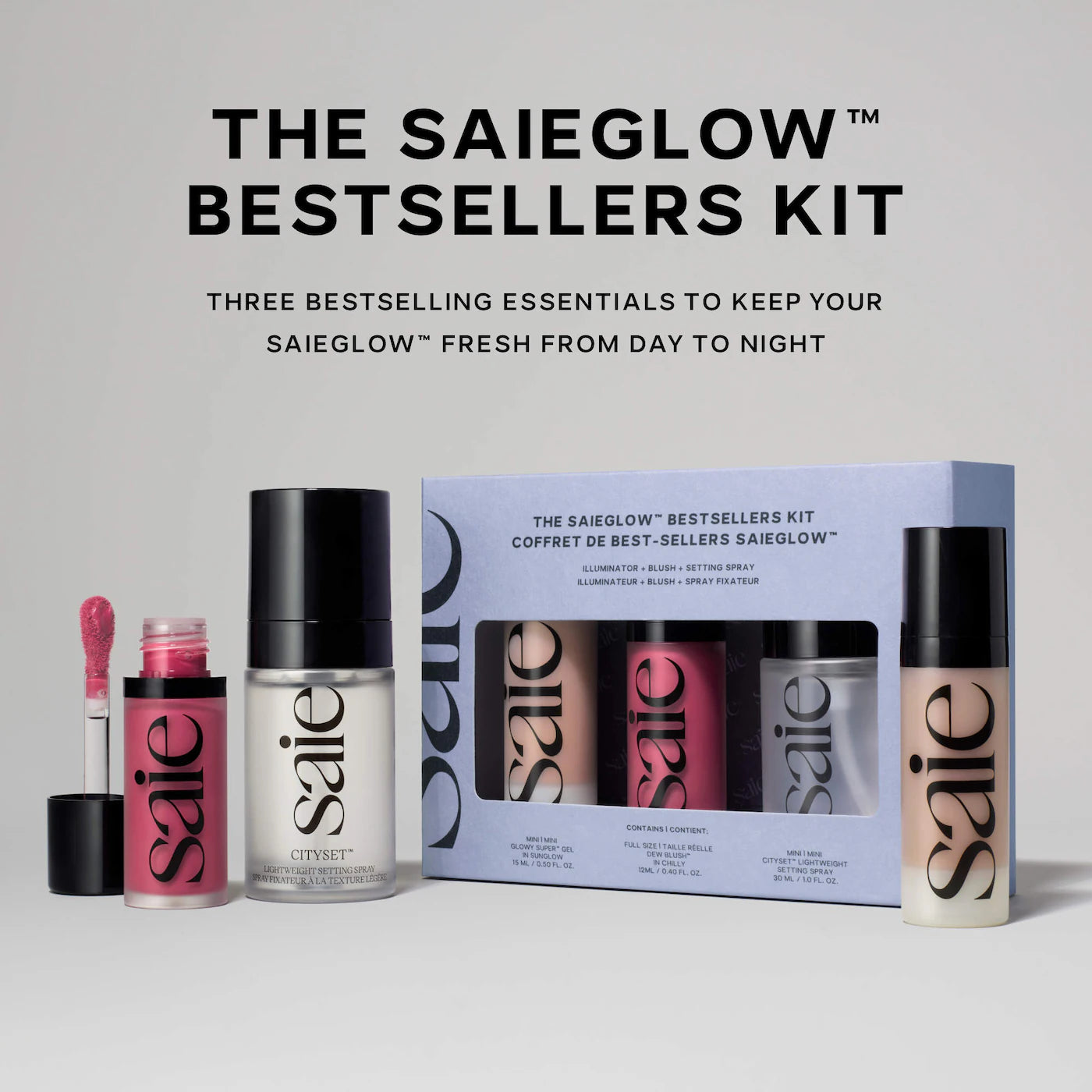 Saie The Saieglow™ Bestsellers Kit