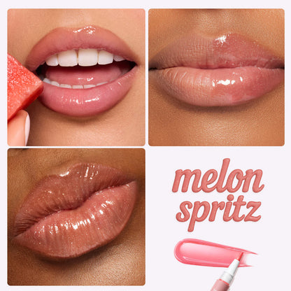 tarte maracuja juicy lip plumping peptide gloss with charm