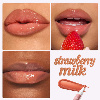 tarte maracuja juicy lip plumping peptide gloss with charm