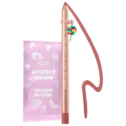 tarte maracuja juicy lip plump peptide liner with charm