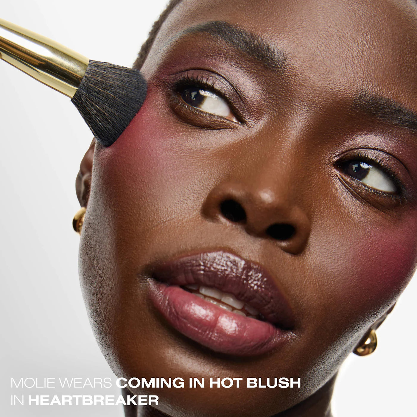Sarah Creal Dual Blush and Blur Precision Brush for Blushing and Lifting