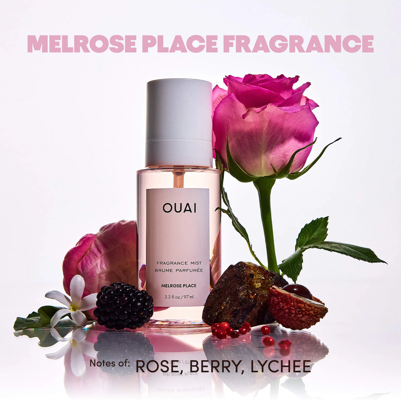 OUAI Mini St. Barts, Ibiza, Santorini & Melrose Hair & Body Mist Set