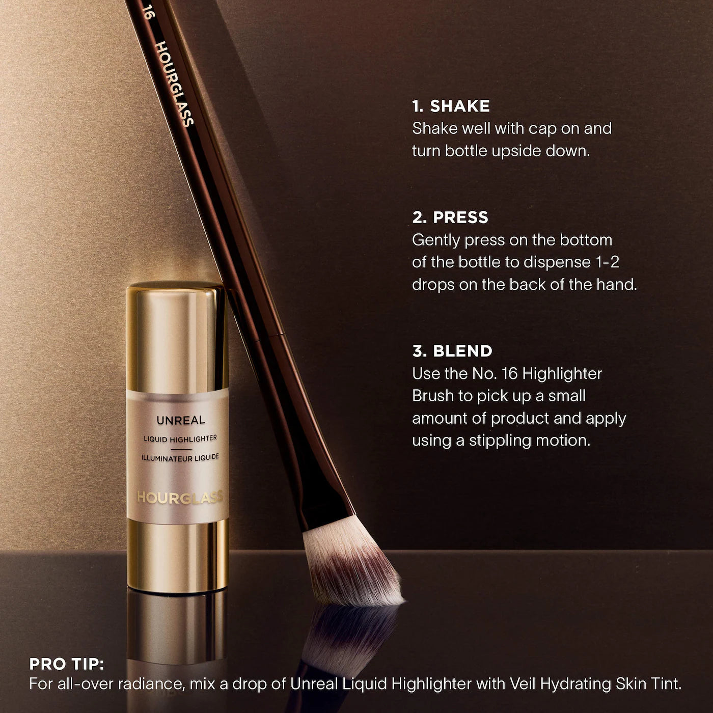 Hourglass Unreal Radiant Glow Liquid Highlighter