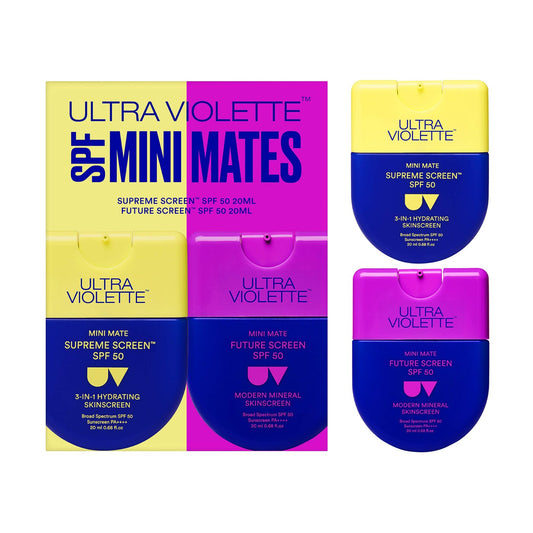 Ultra Violette SPF Mini Mates SPF 50 Hydrating & Mineral Facial Sunscreen Set