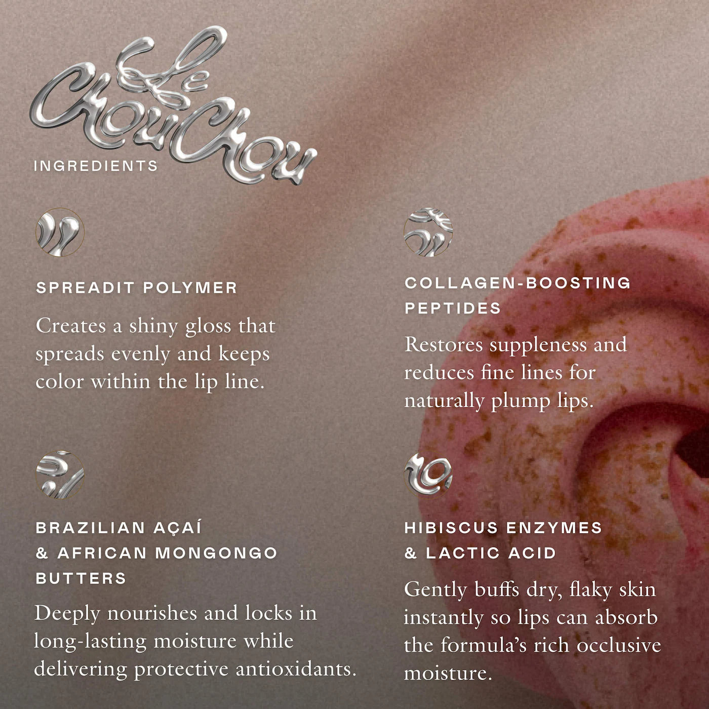 EADEM Le Chouchou Exfoliating + Softening Peptide Lip Balm