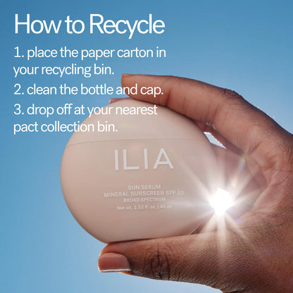 ILIA Sun Serum Mineral Sunscreen SPF 50