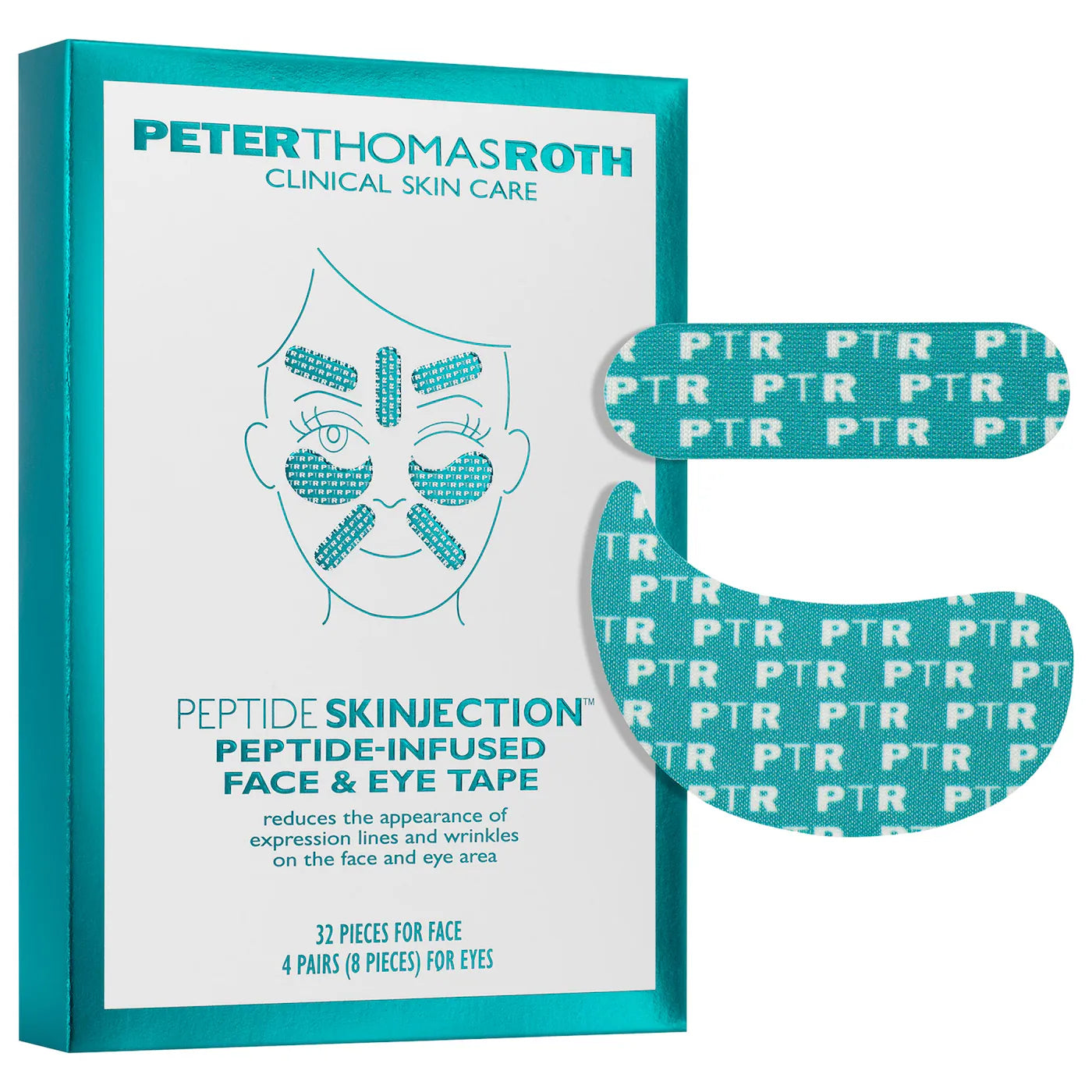 Peter Thomas Peptide Skinjection™ Peptide-Infused Face & Eye Tape