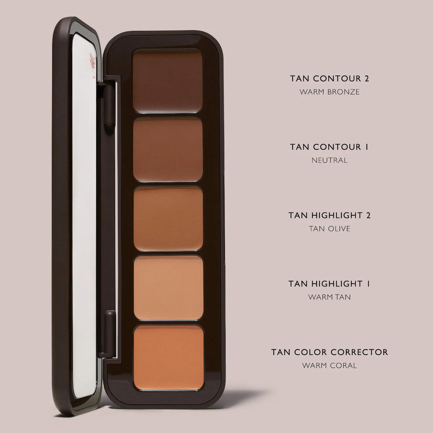 m.ph Underpainting Face Highlight & Contour Palette