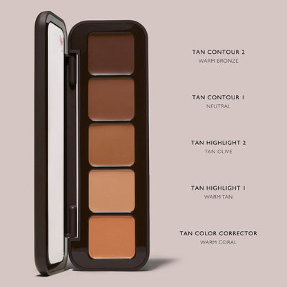 m.ph Underpainting Face Highlight & Contour Palette