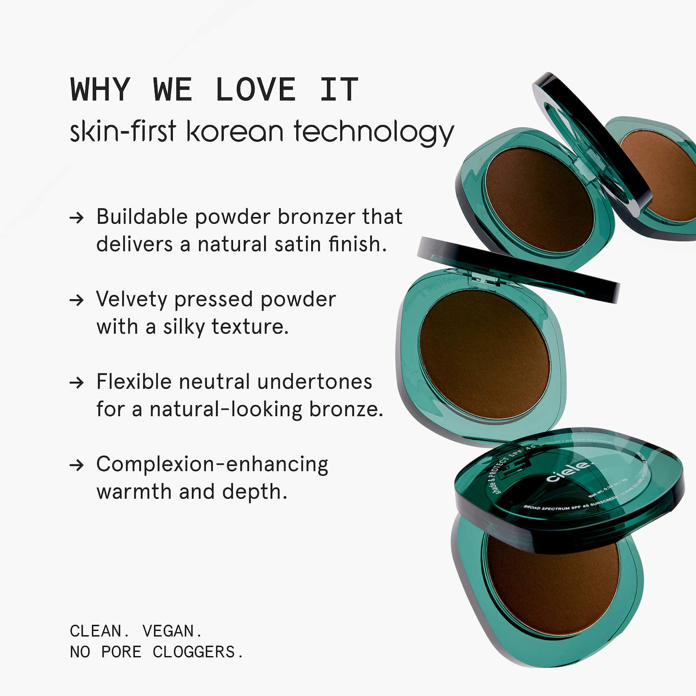 Ciele Shade & PROTECT SPF 45+ Powder Bronzer