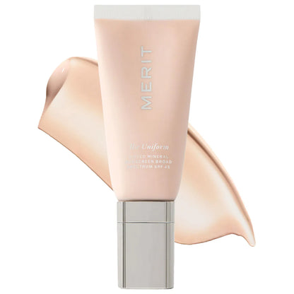 MERIT The Uniform™ Tinted Mineral Sunscreen Broad Spectrum SPF 45