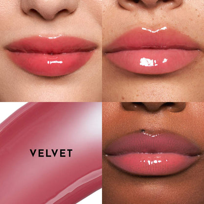 LAWLESS Mini Forget The Filler Lip Plumper Duo with Velvet + Strawberry Popsicle