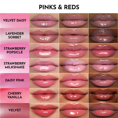 LAWLESS Mini Forget The Filler Lip Plumper Duo with Velvet + Strawberry Popsicle
