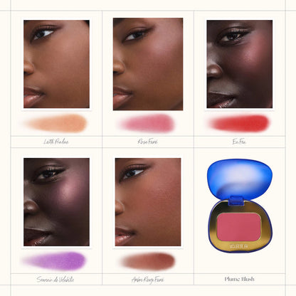 VIOLETTE_FR PLUME BLUSH Feather Matte Cream-to-Powder Cheek Melt