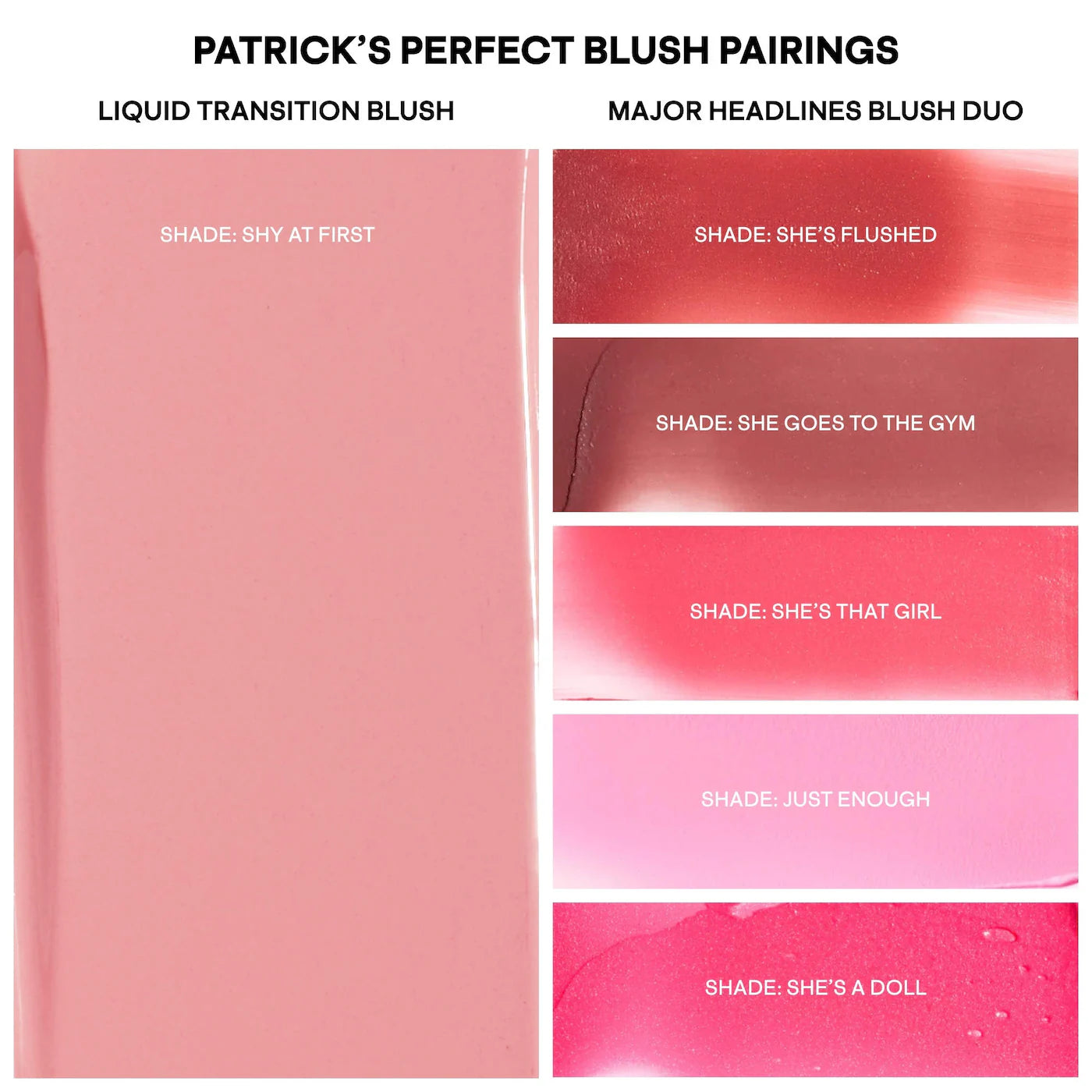PATRICK TA Liquid Transition Brightening Blush