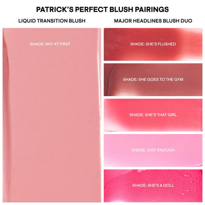 PATRICK TA Liquid Transition Brightening Blush