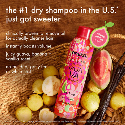 Amika x Ellis Brooklyn Guava Granita Perk Up Dry Shampoo