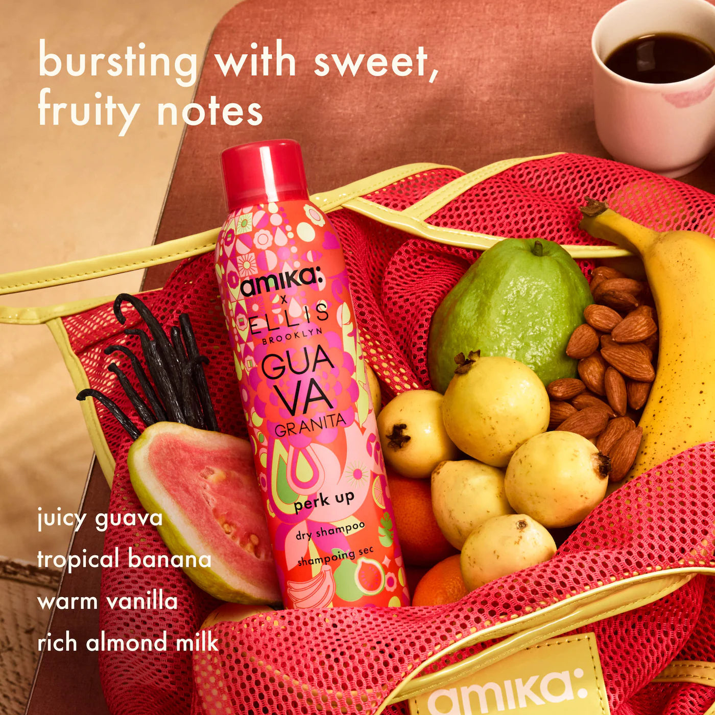 Amika x Ellis Brooklyn Guava Granita Perk Up Dry Shampoo