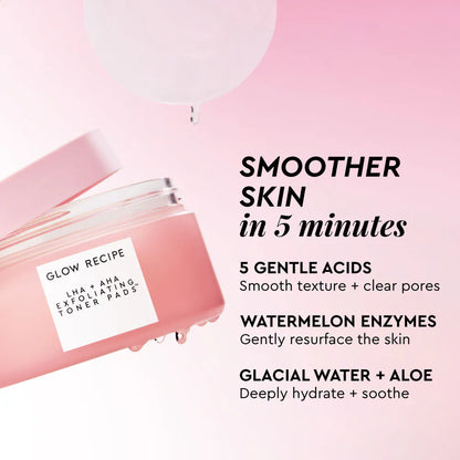 Glow Recipe Korean Toner Pad Skin Care Kit