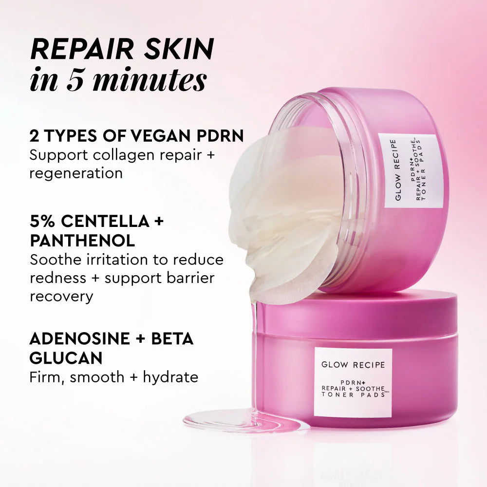 Glow Recipe Korean Toner Pad Skin Care Kit