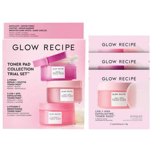 Glow Recipe Korean Toner Pad Skin Care Kit