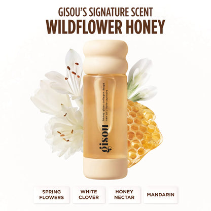 Gisou Honey Gloss Collagen Drops Hair Oil
