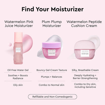 Glow Recipe Watermelon Milk™ Peptide Cushion Cream Refillable Moisturizer