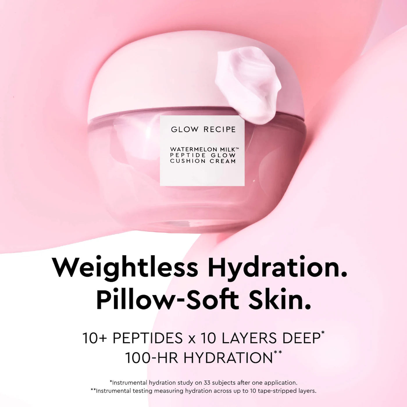 Glow Recipe Watermelon Milk™ Peptide Cushion Cream Refillable Moisturizer