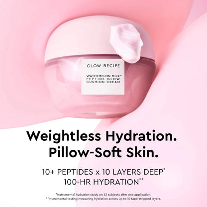 Glow Recipe Watermelon Milk™ Peptide Cushion Cream Refillable Moisturizer