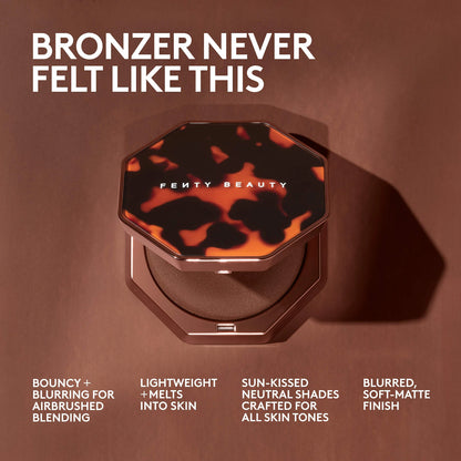 Fenty Beauty Sun Stalk'r Soufflé Pressed Mousse Blurring Cream Bronzer