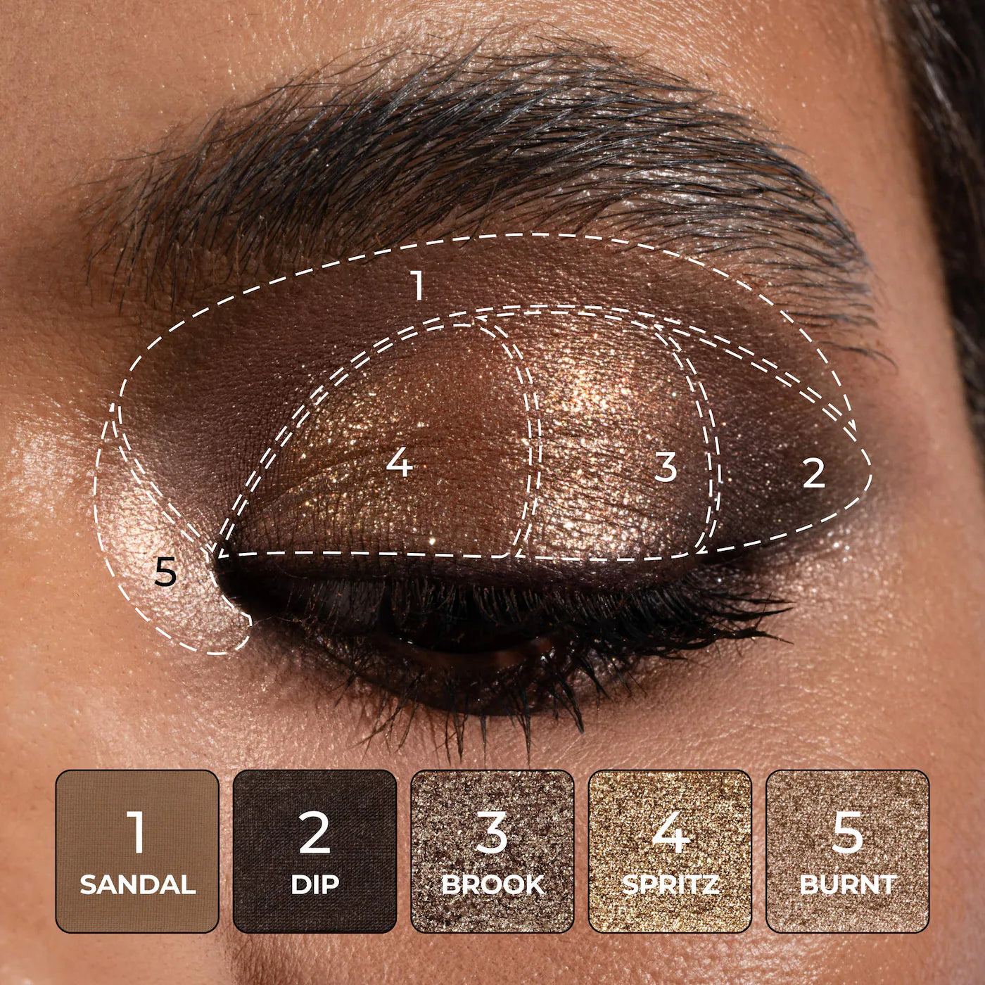 NATASHA DENONA Tan Eyeshadow Palette