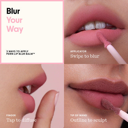 Glow Recipe Vegan PDRN Tinted Soft Matte Lip Blur Balm
