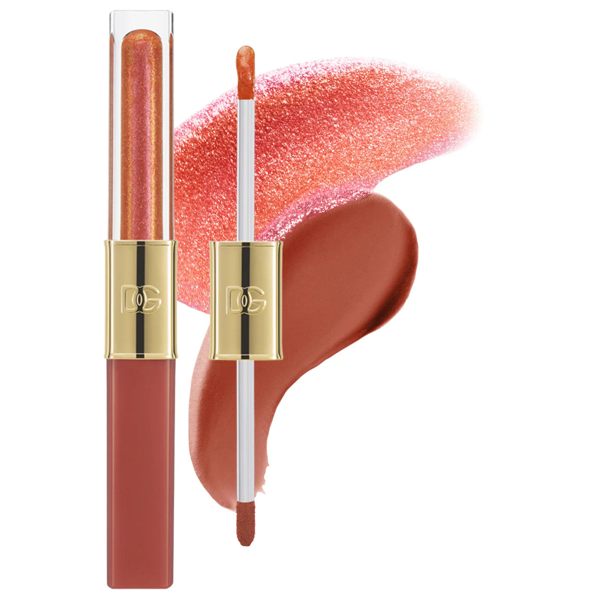 Dolce&Gabbana Make It Double! Dual-ended Longwear Blurred Matte Lip Tint & Gloss