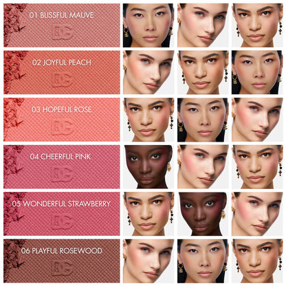 Dolce&Gabbana Cheeks&Eyes Match Long-Lasting Powder Blush