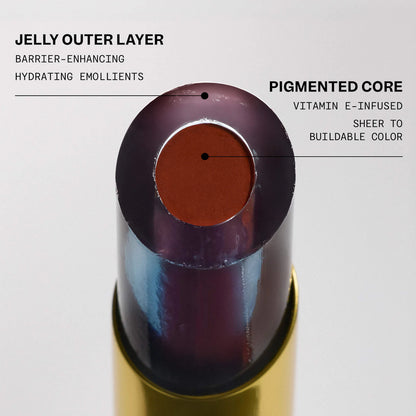VIOLETTE_FR BISOU JELLY Sheer Shine Hydrating Lipstick