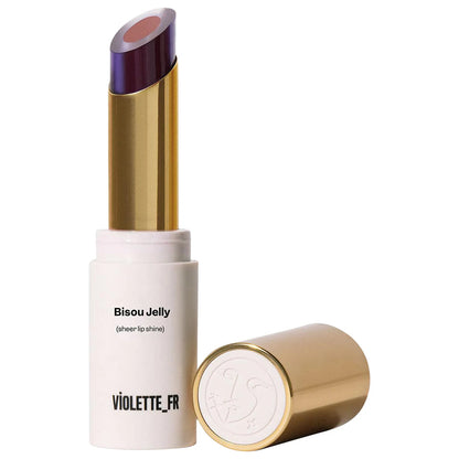 VIOLETTE_FR BISOU JELLY Sheer Shine Hydrating Lipstick