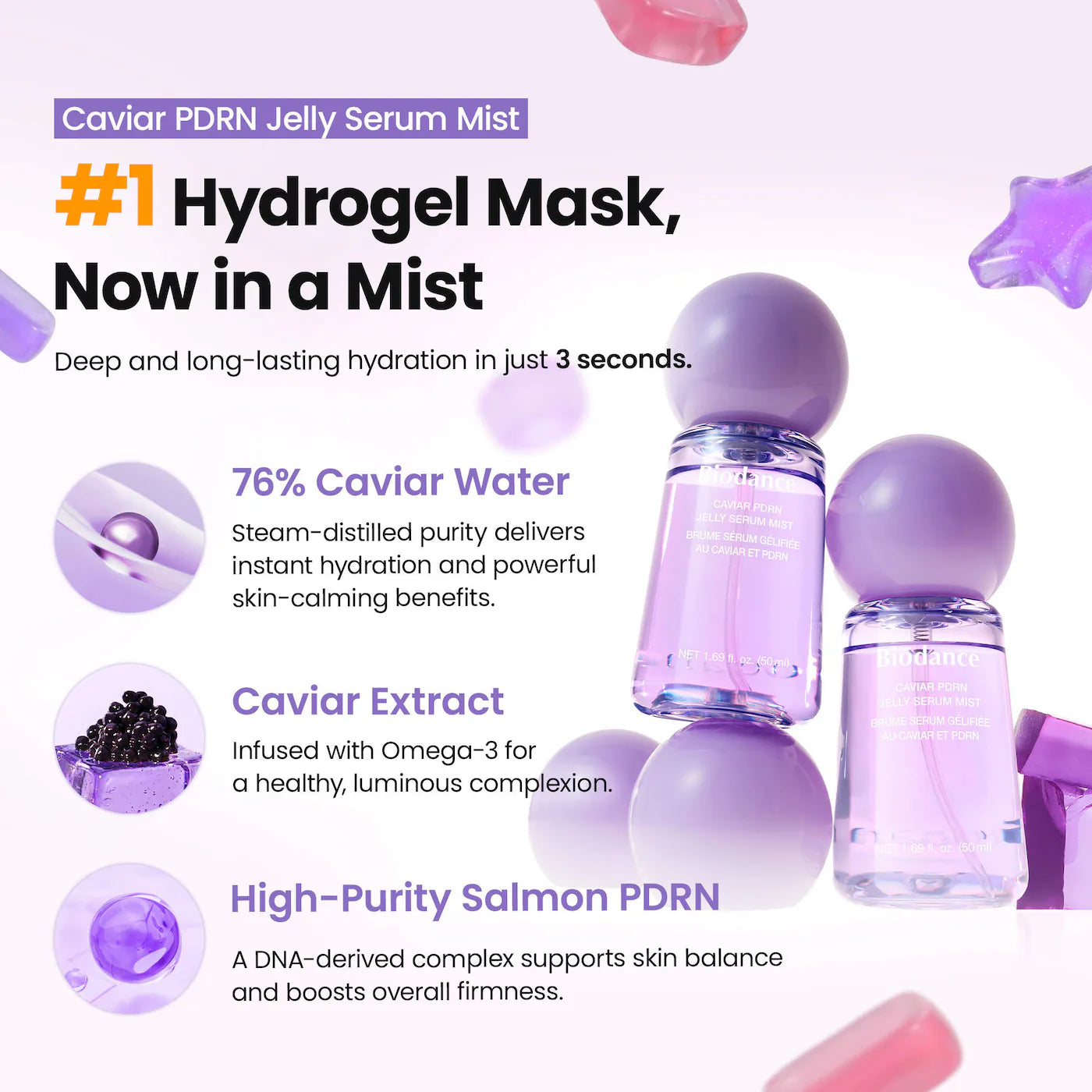 Biodance Caviar PDRN Jelly Mist