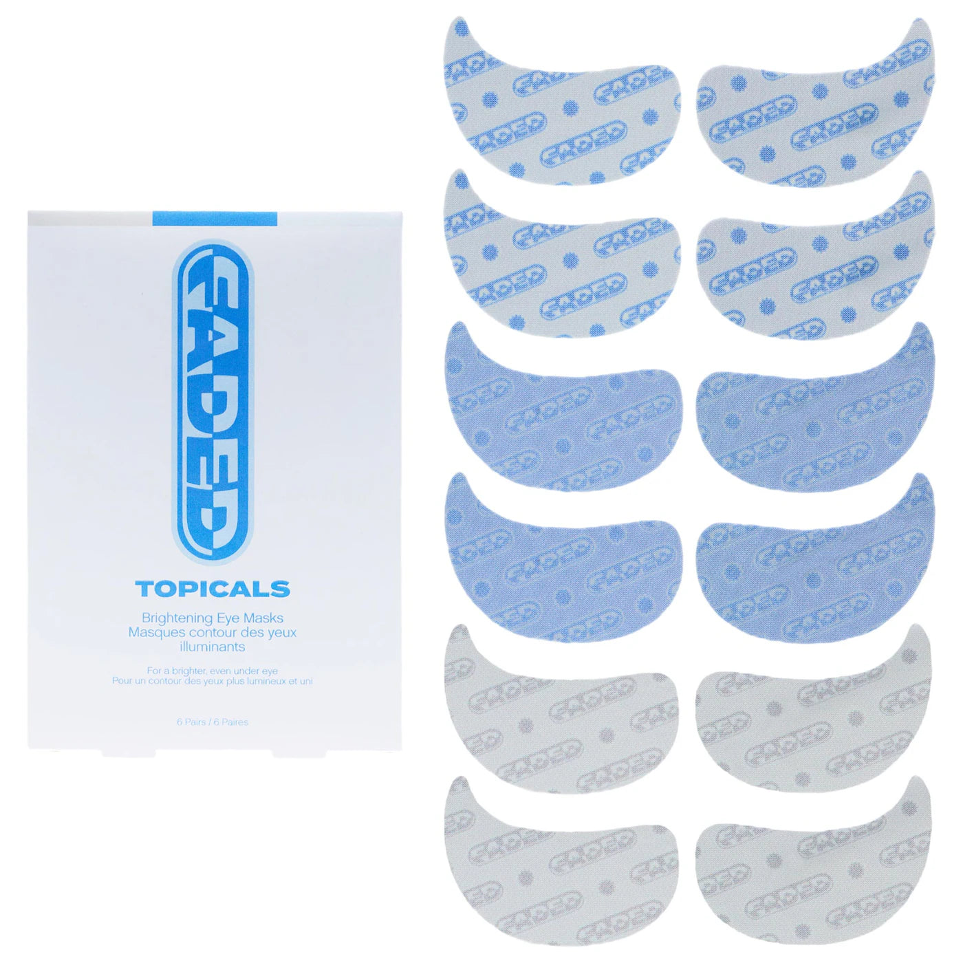 Topicals Faded Under Eye Brightening & Clearing Eye Masks
