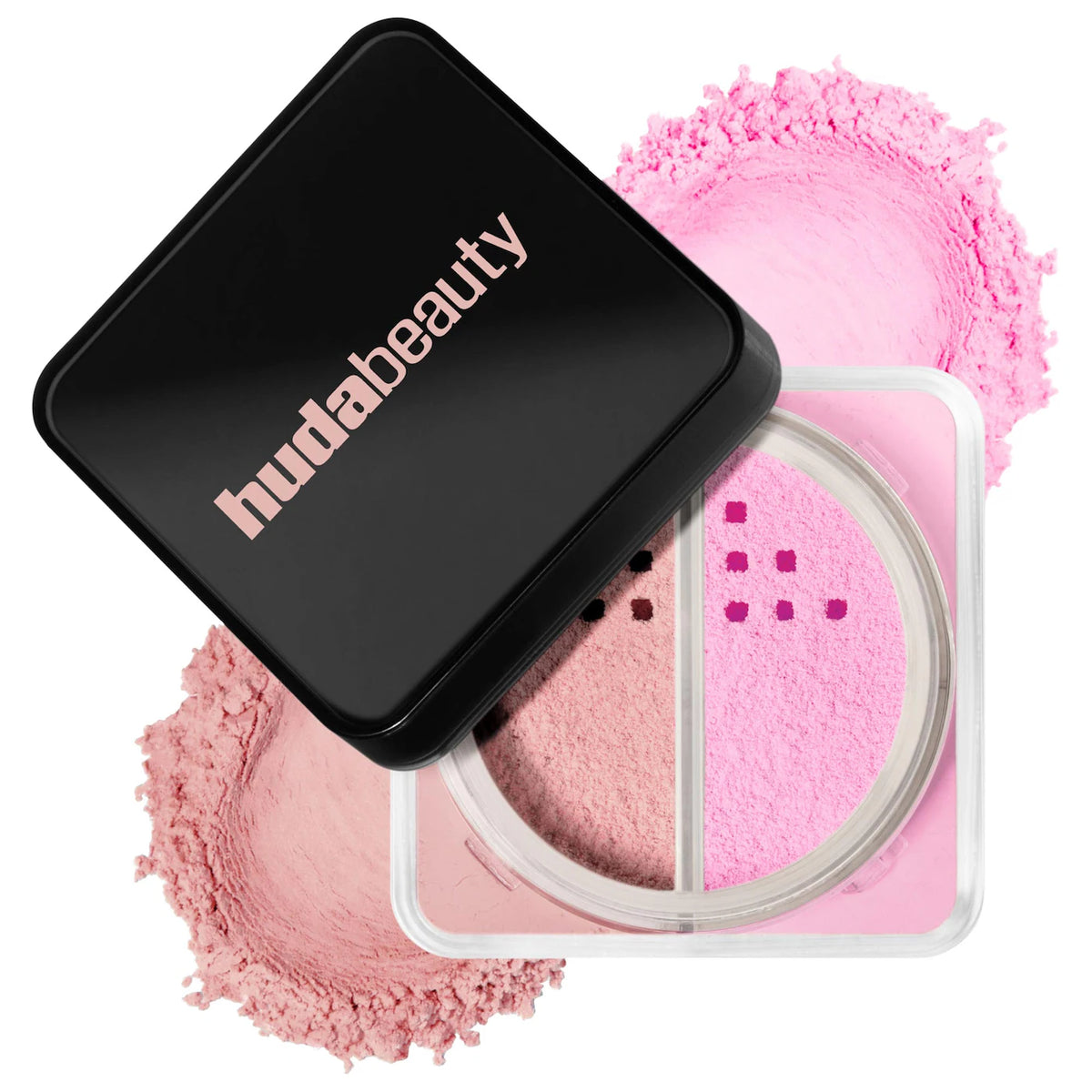 HUDA BEAUTY Easy Bake Loose Powder Brightening + Correcting Duo