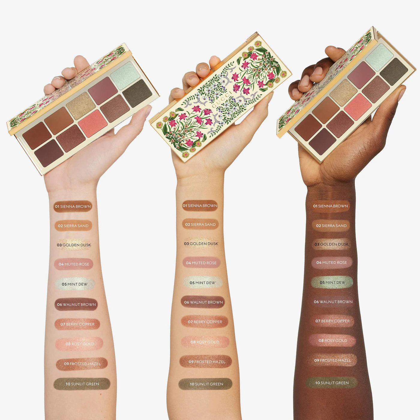 Gucci Limited Edition Flora Sunset Orchid Eyeshadow Palette