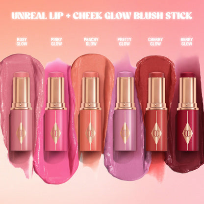 Charlotte Tilbury Mini Unreal Lip + Cheek Glow Blush Stick