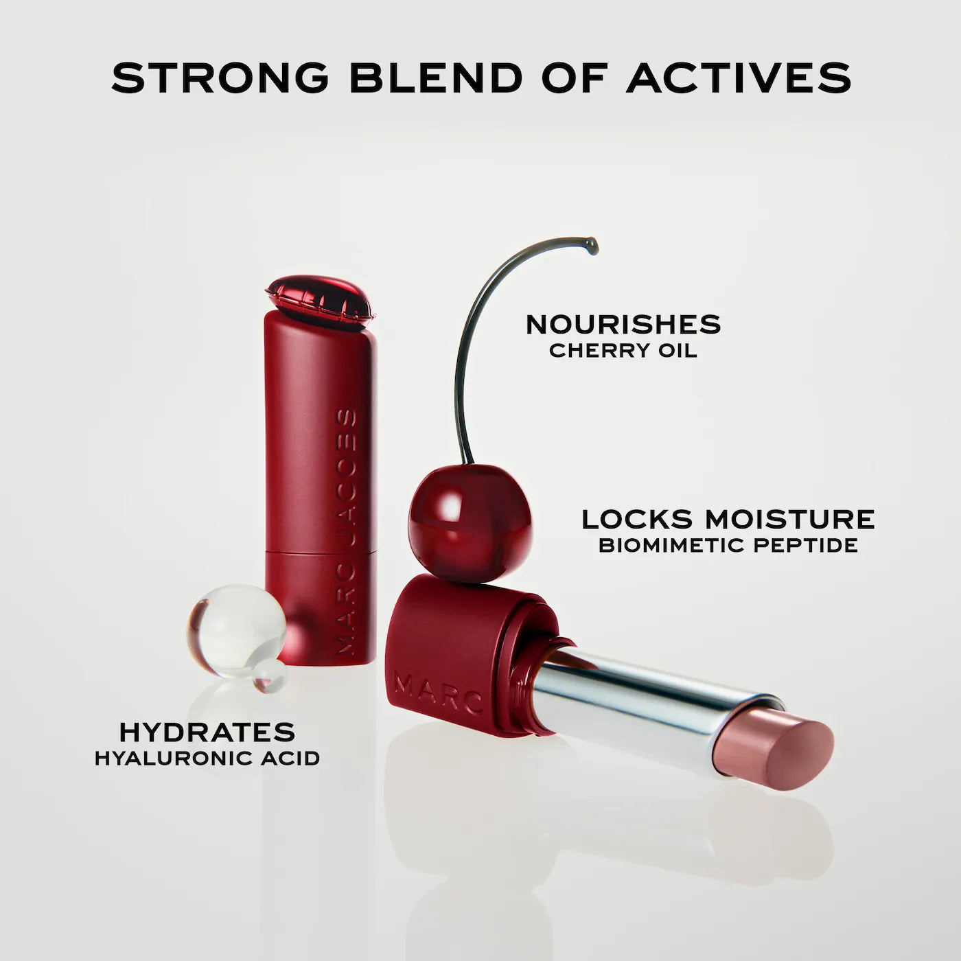 Marc Jacobs Beauty Heart On Long-Lasting Soft Shine Lipstick