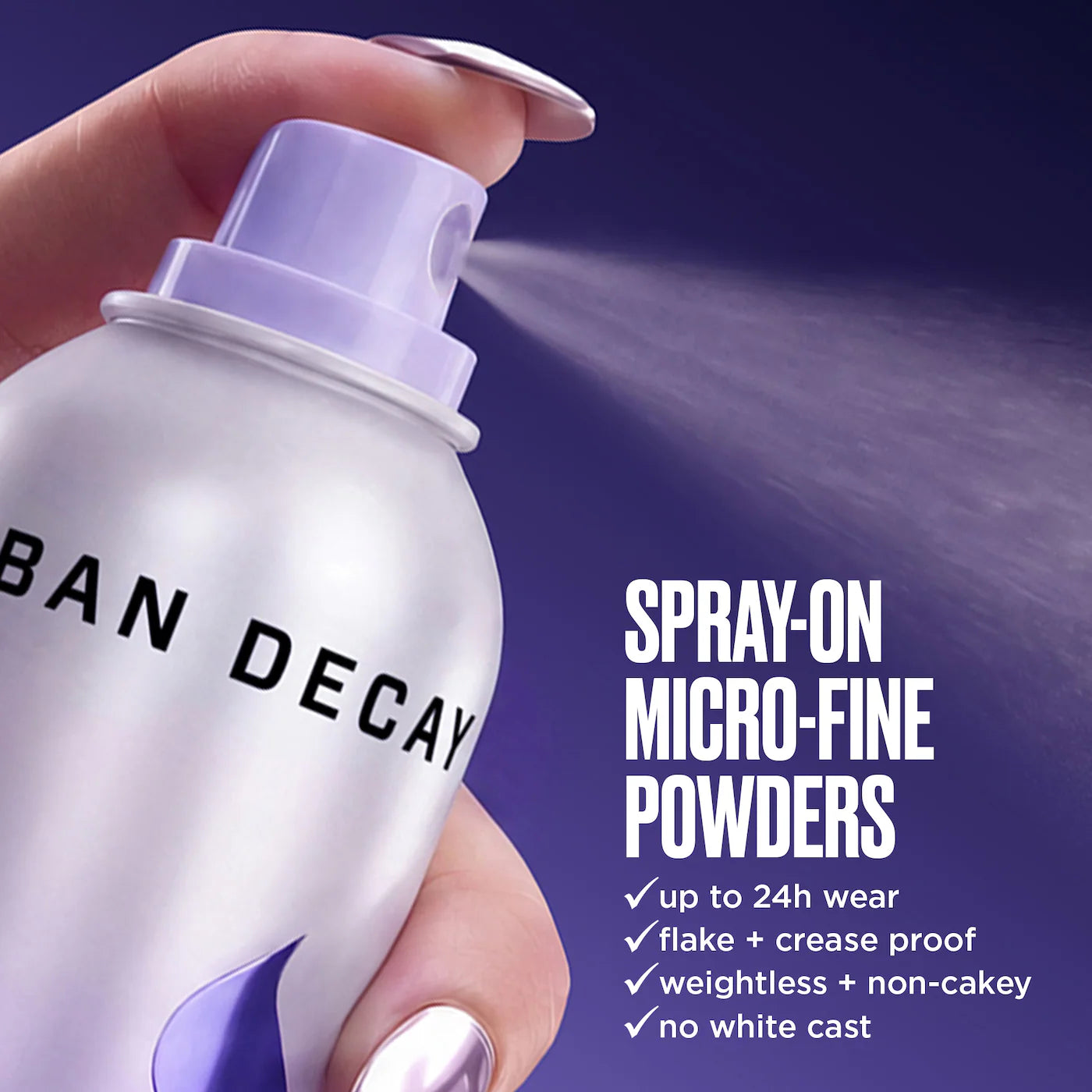 Urban Decay All Nighter Ghosting Setting Powder Spray