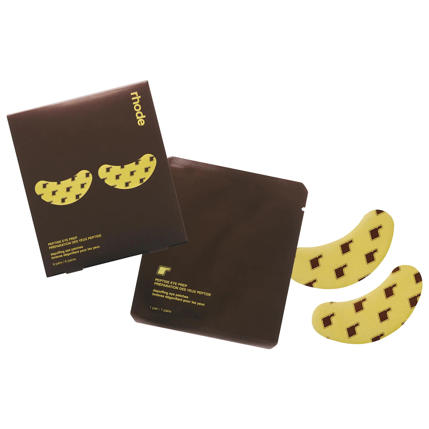 Rhode Peptide Eye Prep Depuffing Eye Patches