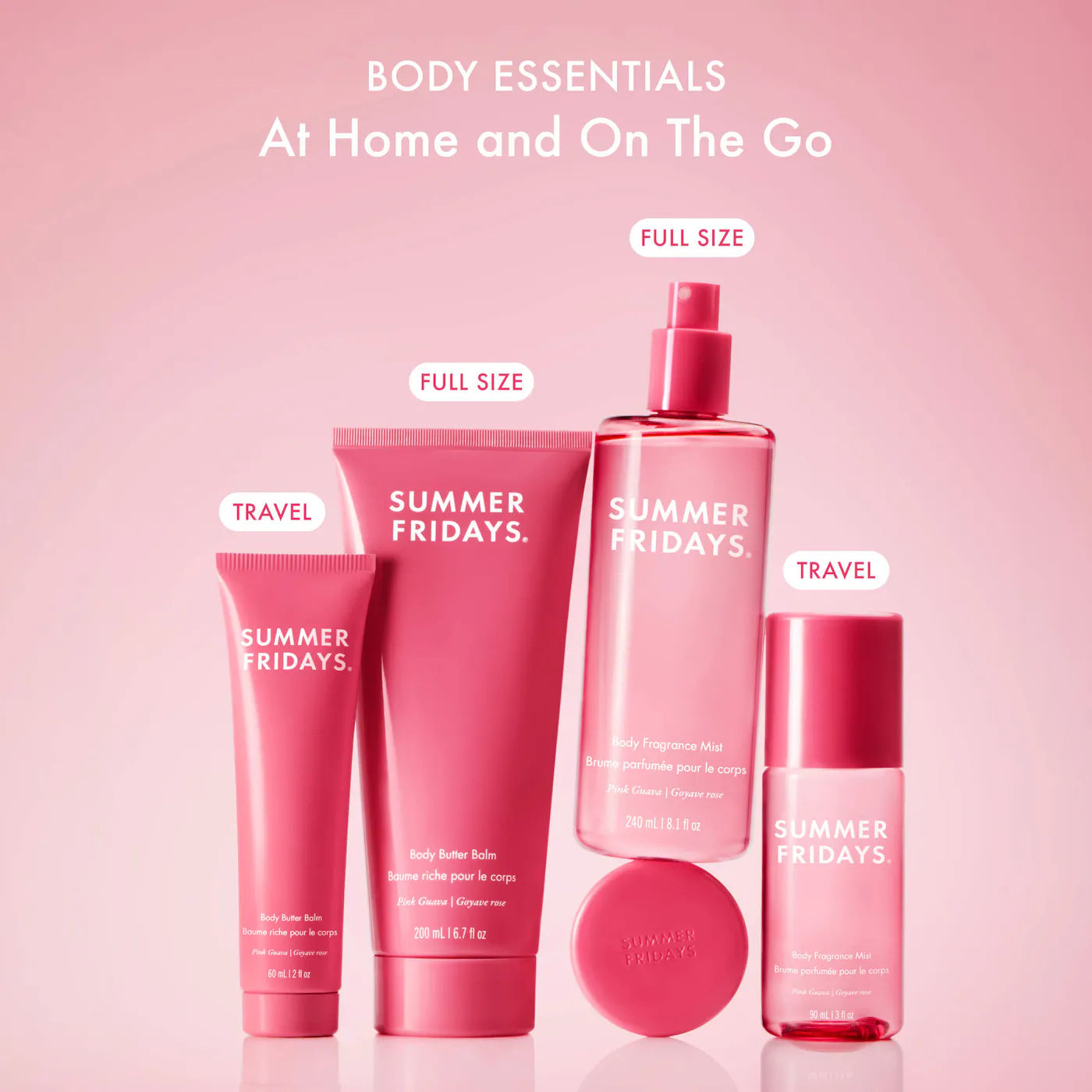 Summer Fridays  Pink Guava Hair + Body Fragrance Mist