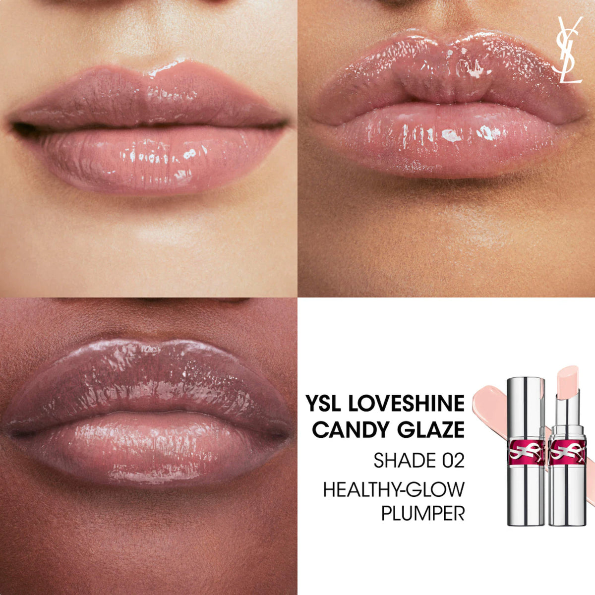 Yves Saint Laurent YSL Candy Glaze Lip Gloss Stick Duo