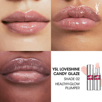 Yves Saint Laurent YSL Candy Glaze Lip Gloss Stick Duo